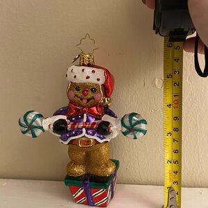 Christopher Radko “Workout Ginger” Ornament